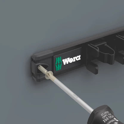 Listón magnético para hasta 11 destornilladores Kraftform Wera 9611