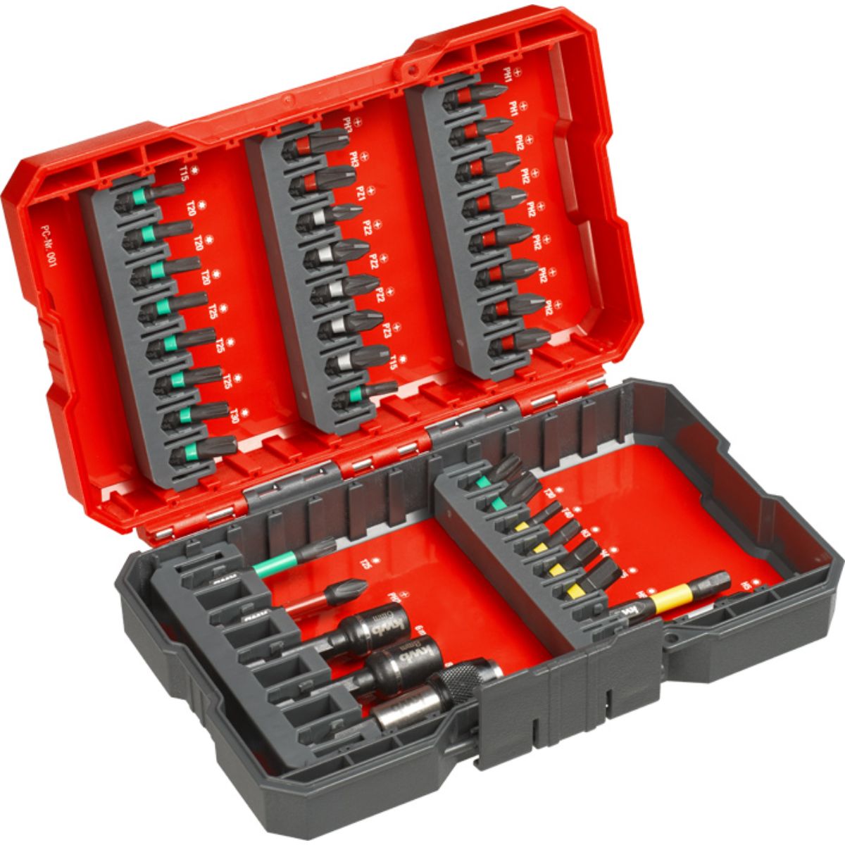 Juego de puntas 37pcs KWB 49109000