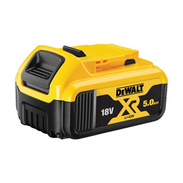 Amoladora 18V XR 125mm con 3 baterías 5Ah + Cargador + Maletín Dewalt DCG405P3
