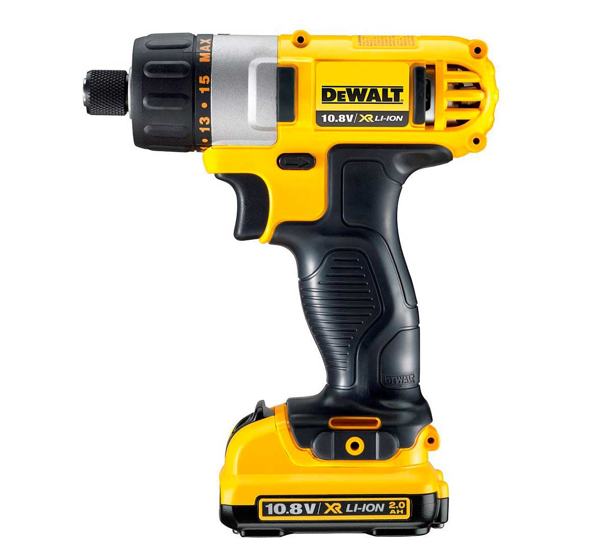 Kit taladro atornillador Dewalt DCK211D2T – taladro atornillador XR + atornillador impacto XR - 10,8 V + maletín DEWALT - 3