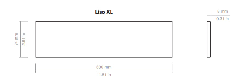 Caja 23 Pz Revestimiento Liso XL Ice White Matt 7,5x30 Wow WOW - 6