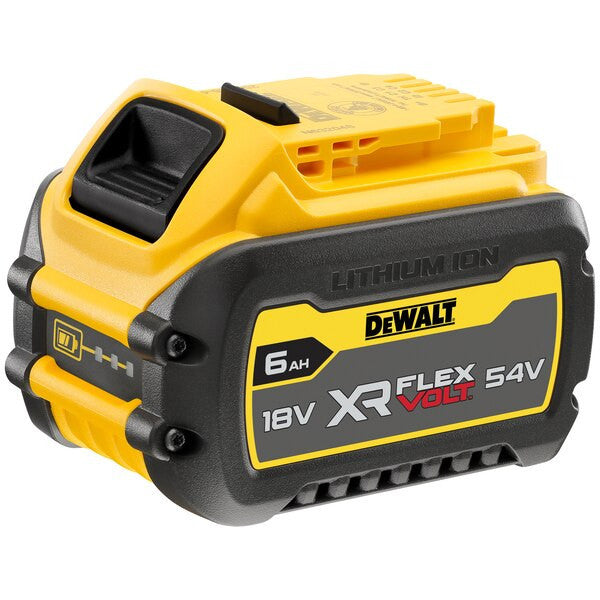 Kit 2 Baterías carril XR Flexvolt 54V/18V 6,0Ah y Cargador Doble XR Flexvolt DCB132T2 Dewalt