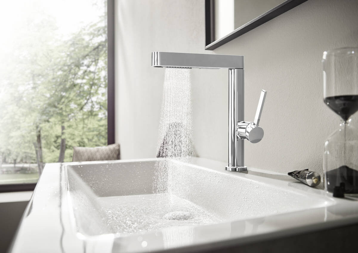 Grifo Monomando Finoris de Lavabo 230 con Caño Extraíble Cromo Hansgrohe  - 2