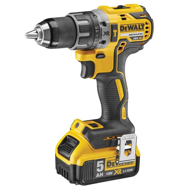 Kit 18V Taladro Percutor + Amoladora + 2 bat 5.0Ah + Maletín Dewalt DCK2080P2T DEWALT - 2