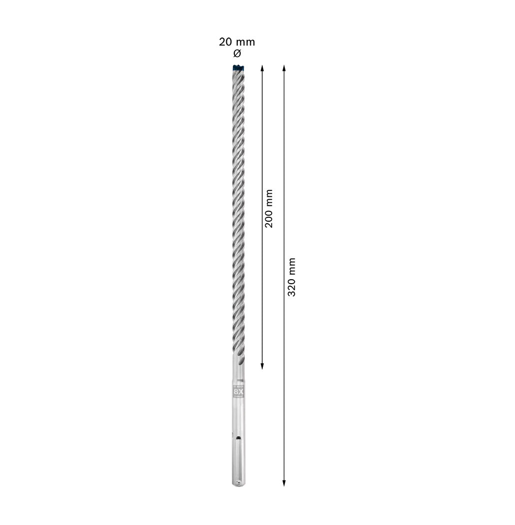 Bosch EXPERT SDS MAX-8X hammer drill bit