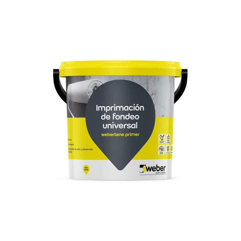 Base reguladora de absorción para fachadas 14L Webertene PRIMER