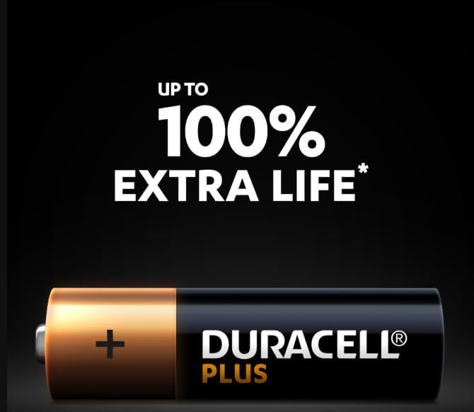Paquete 4 Pilas alcalinas Duracell Plus Power AAA