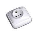 Base de superficie tipo F T/TL 16A Serie Spa Blanco EDM 43152