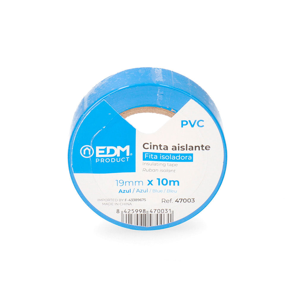 Cinta aislante calidad supra 19mmx10m