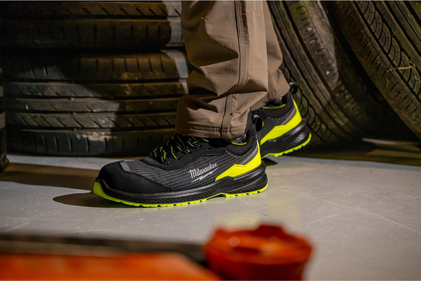 Zapatos de seguridad FLEXTED de alta visibilidad FXT S1PS Yellow