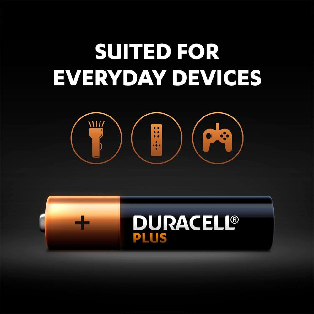 Paquete 4 Pilas alcalinas Duracell Plus Power AAA