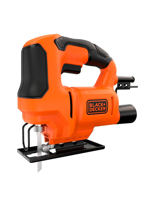 Caladora Black&Decker BES602-QS 400W 18mm con una hoja de sierra