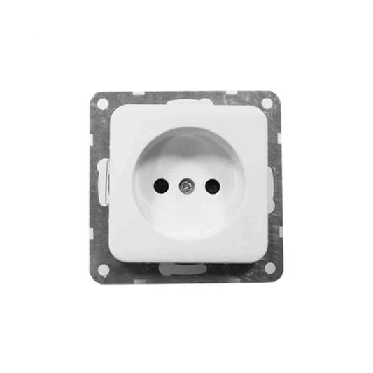 Base 10-16A flush-mounted Series Term White EDM 65304