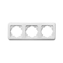 Marco de empotrar 3 elementos Serie Term Blanco 220x80mm EDM 65322