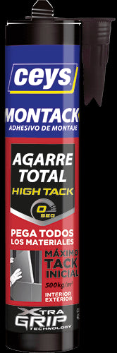 Cartucho Adhesivo de montaje 450g Ceys Montack Agarre Total