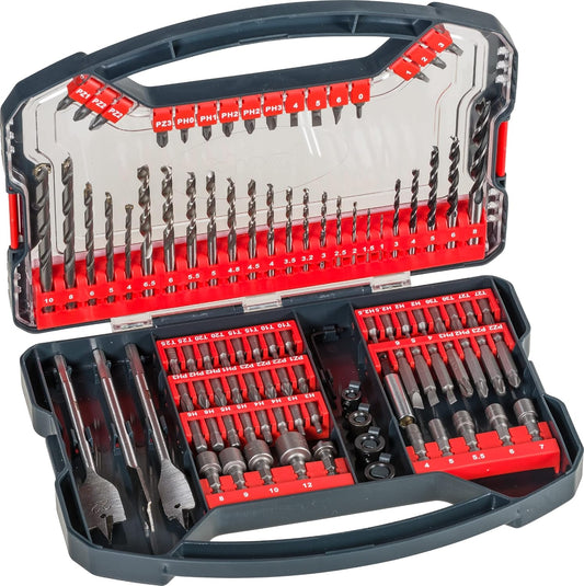 KWB 49109110 101-piece drill and bit set