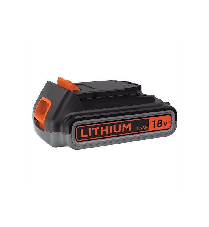 Lithium battery 18V 2.5Ah Black+Decker BL2518