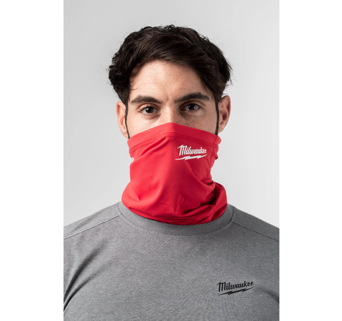 Braga de cuello y cubre boca roja Milwaukee NGFMP RD
