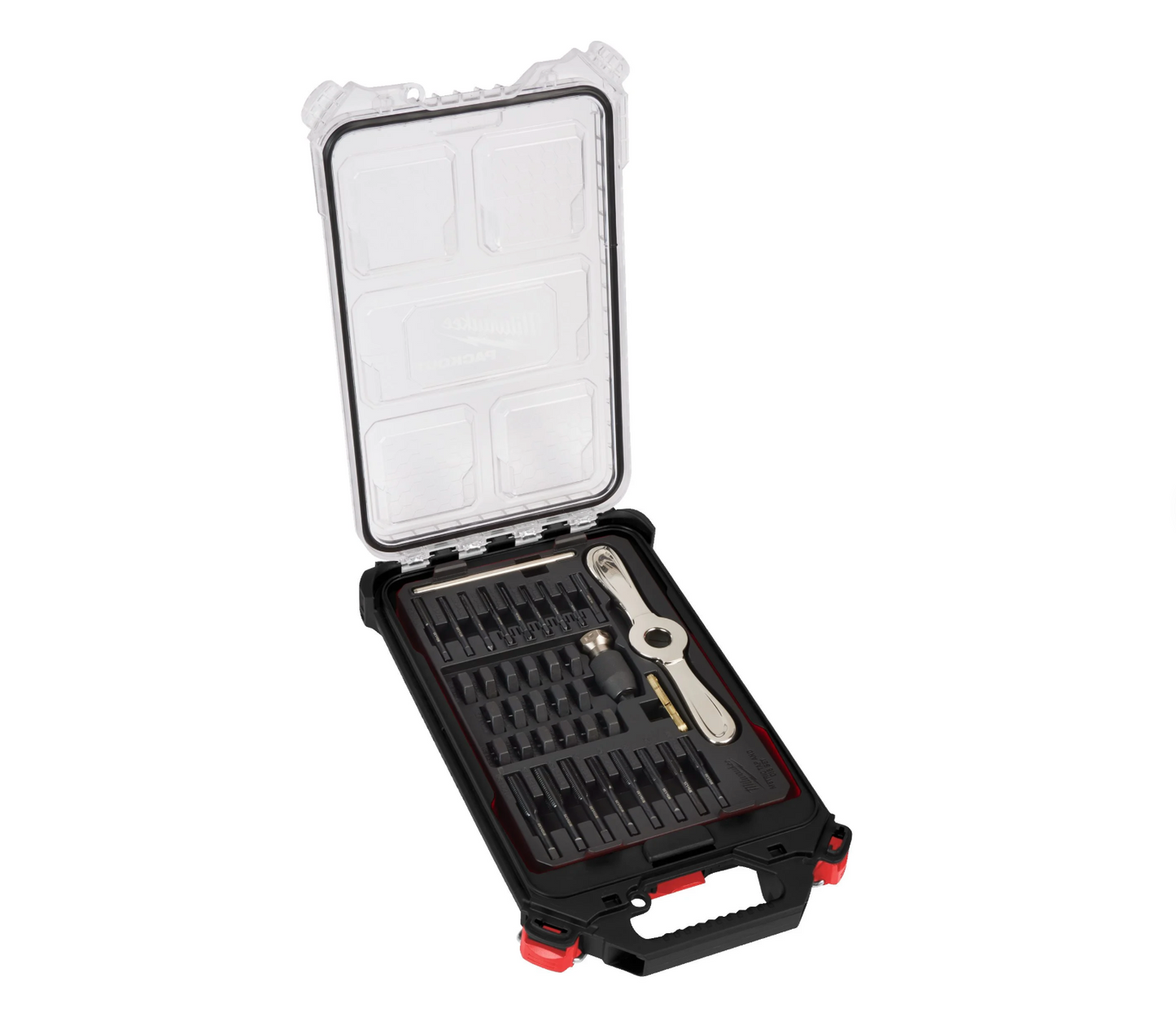 Juego de 38 piezas de machos y terrajas Milwaukee Packout