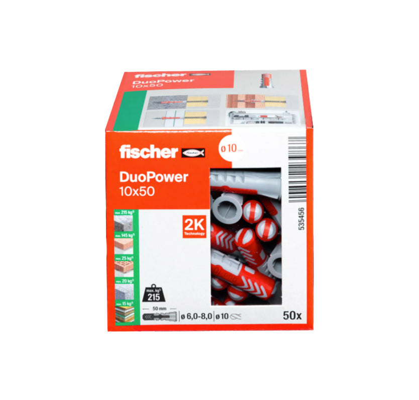 Fischer DuoPower 6-12mm Taco Box