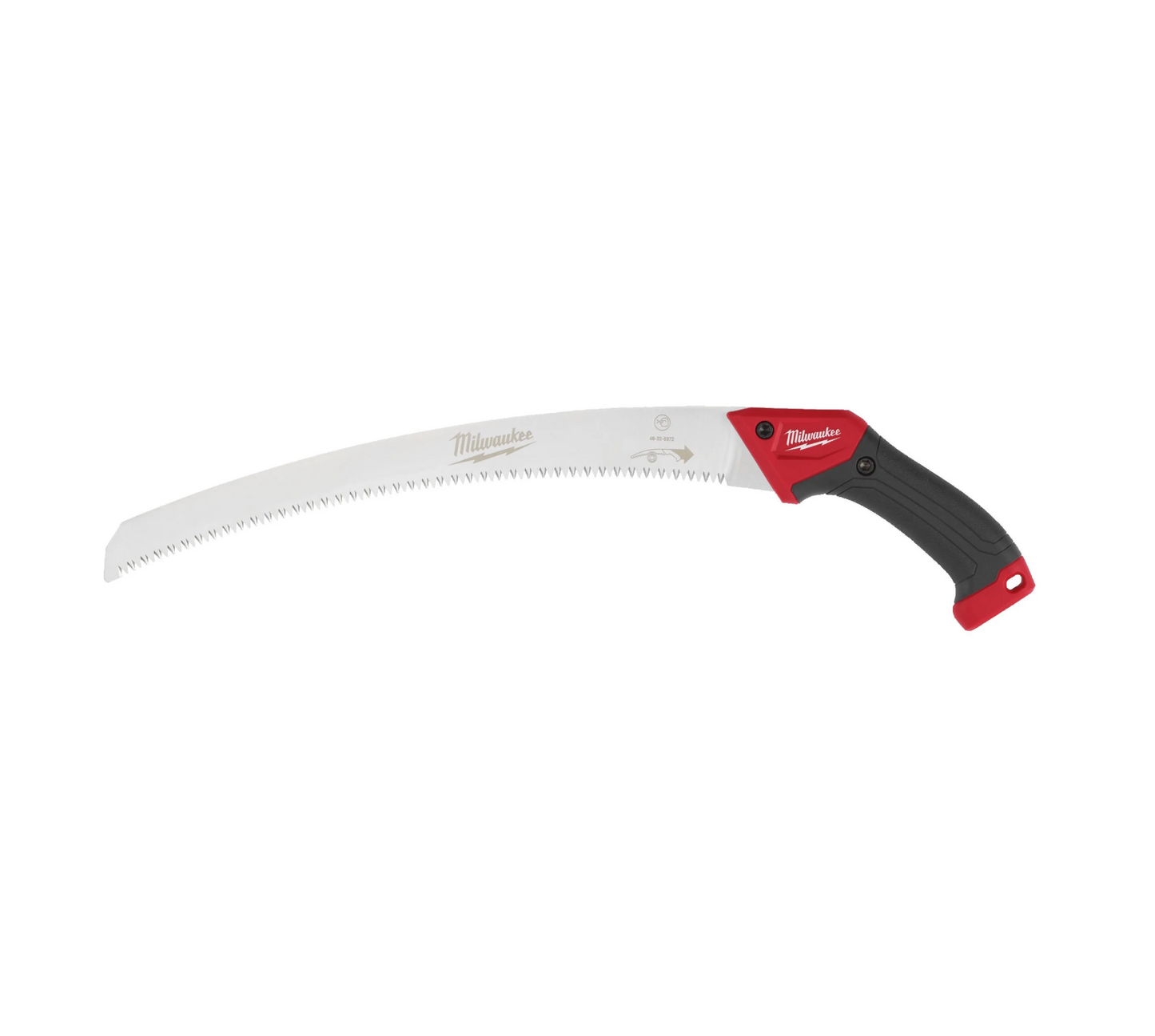 Serrucho de poda curvo con funda 35cm Milwaukee