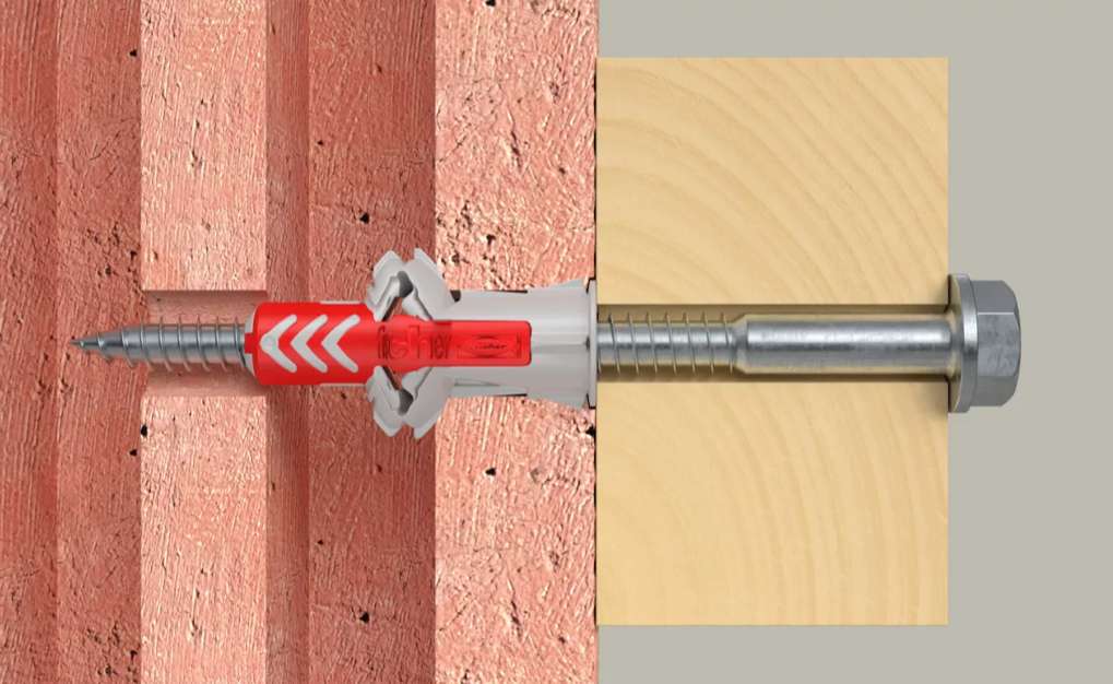 Caja Taco Duopower 10x50S + Tornillo Fischer 25uds