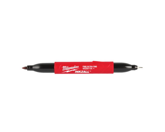 Milwaukee Inkzall Fine and Ultra Fine Point Marker Black