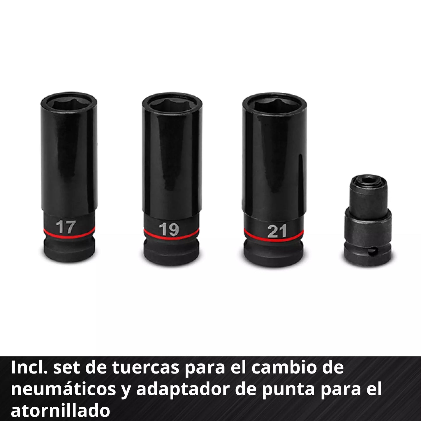 Llave de impacto 18V 350Nm Einhell TP-CW 18/350-C Li BL - Solo