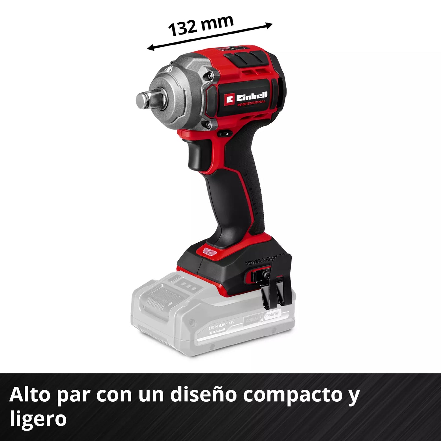 Llave de impacto 18V 350Nm Einhell TP-CW 18/350-C Li BL - Solo
