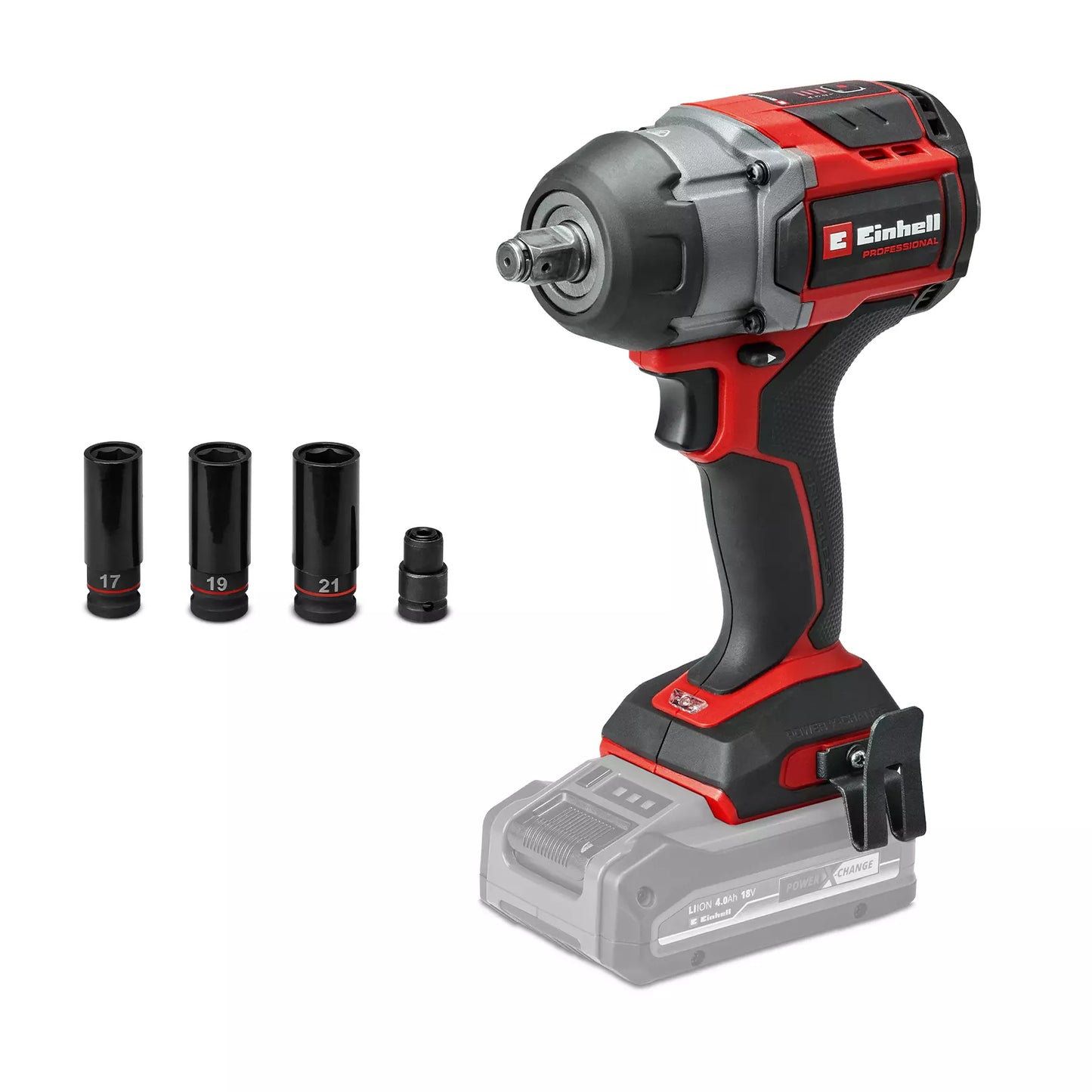 Llave de impacto 1/2 18V 750Nm TP-CW 18/750-C Li BL - Solo Einhell