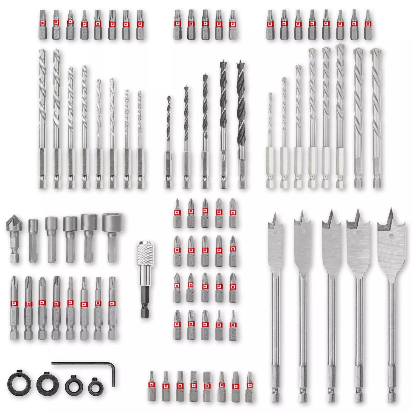 Juego de puntas y brocas XL-CASE 95pcs LS Einhell 49108788