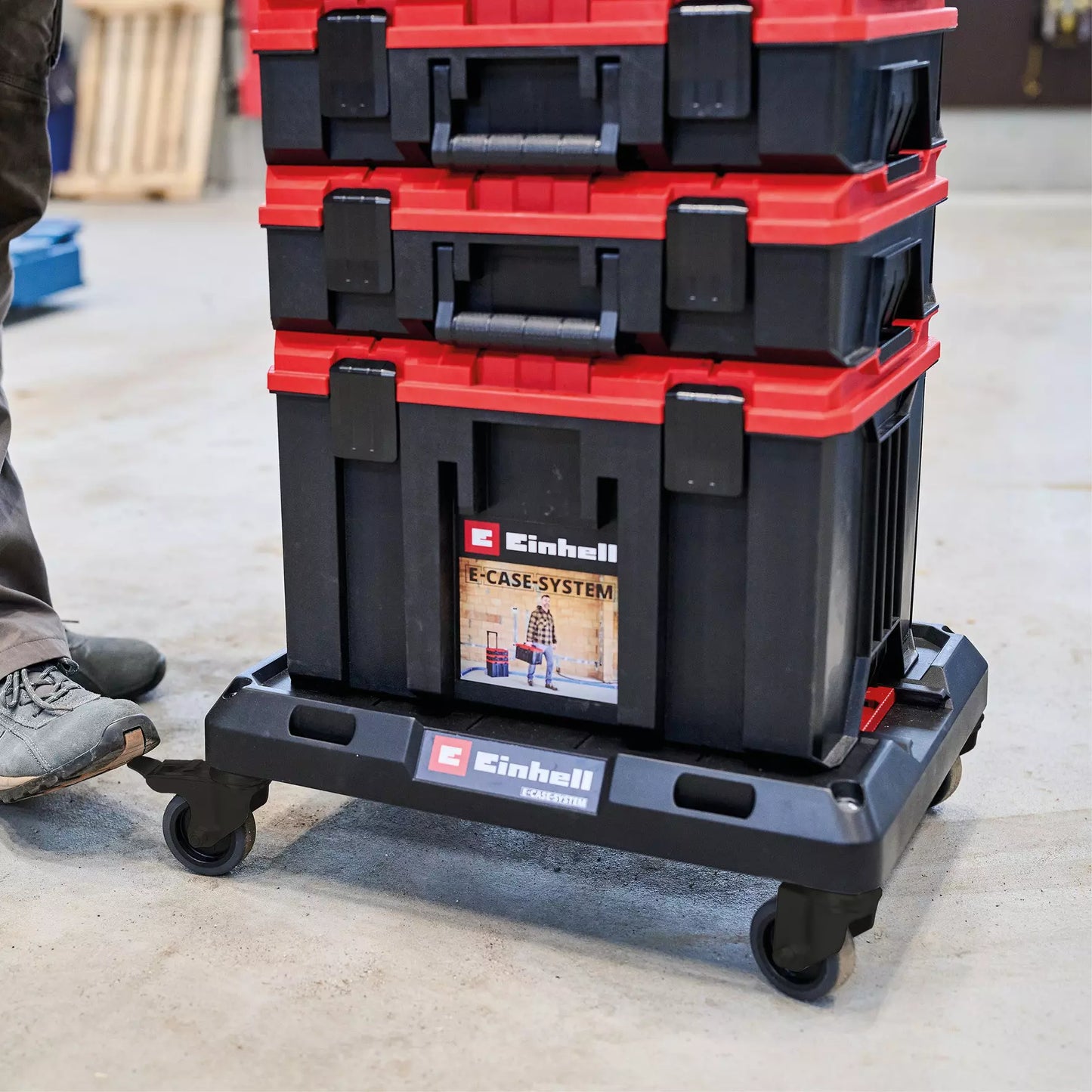 Carro para maletines Einhell E-Case