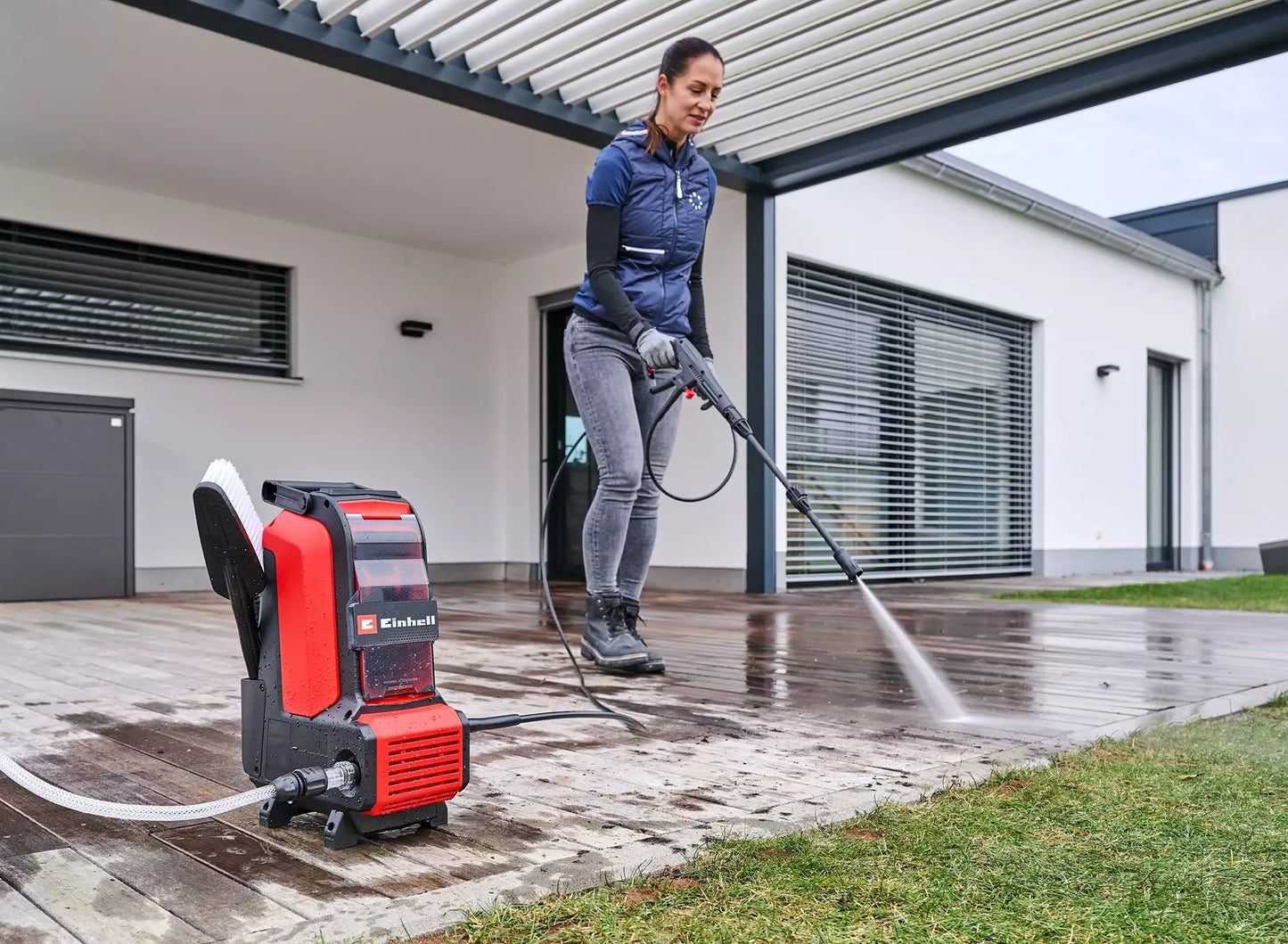 Hidrolimpiadora 270l/h 36V Einhell HYPRESSO 36/105