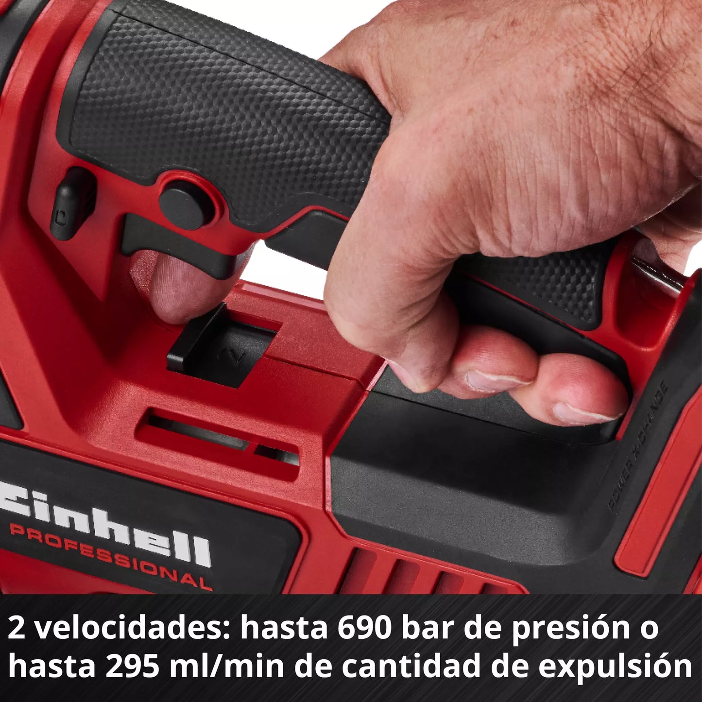 Engrasadora 690 bar 18V TP-GR 18/690 Li - Solo Einhell