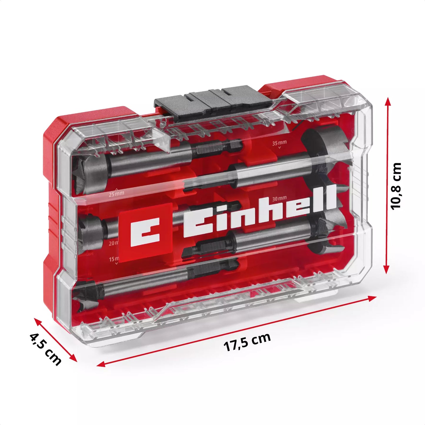 Juego de 5 brocas bisagra Einhell 49706003