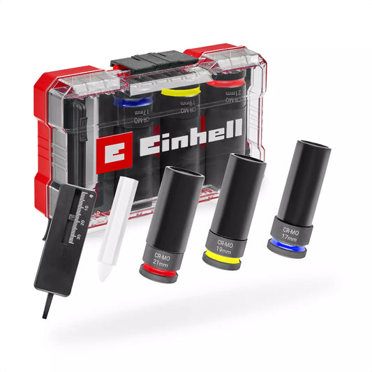 Einhell impact socket set 5pcs 49109273