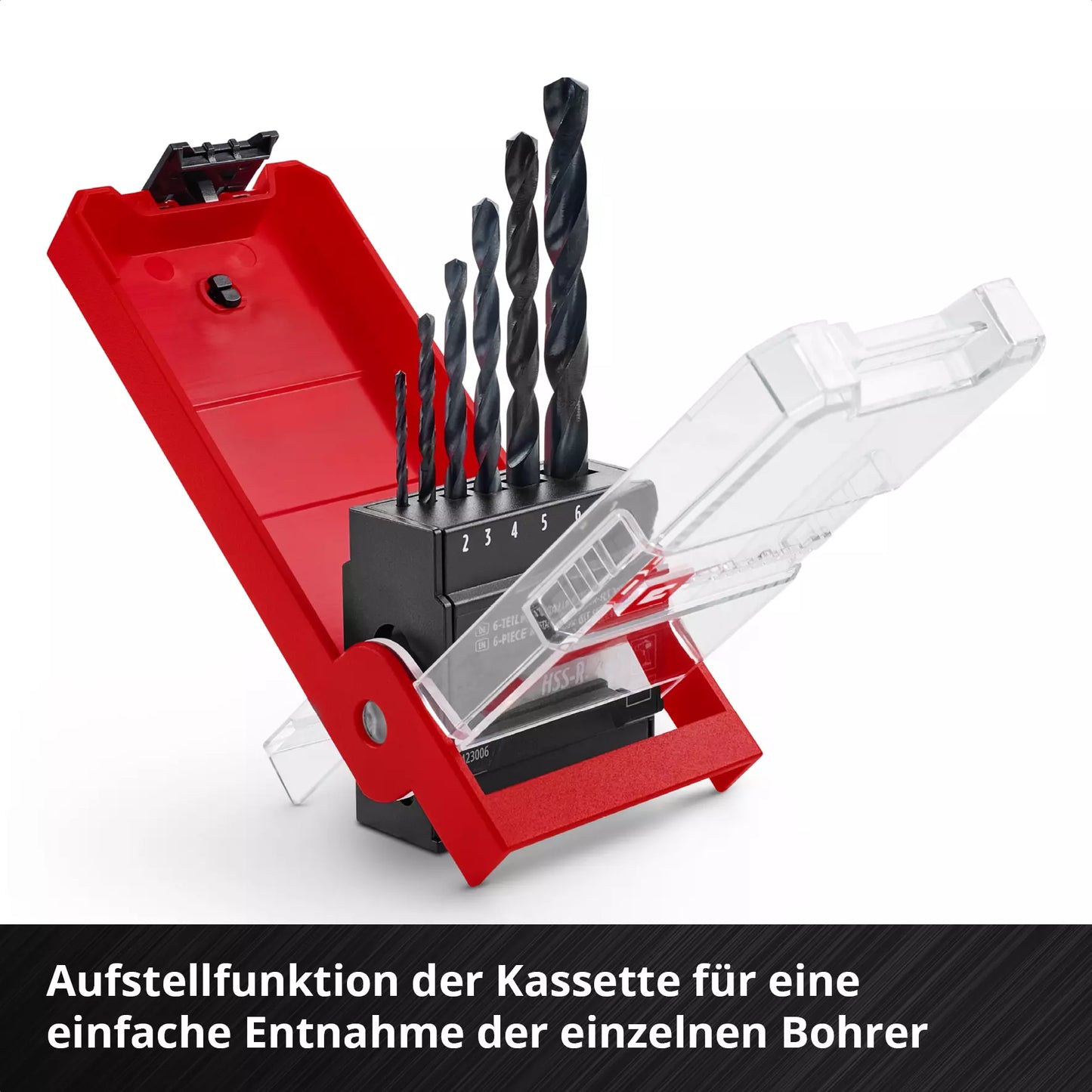 Juego de 6 brocas HSS-R LS Einhell 49423006