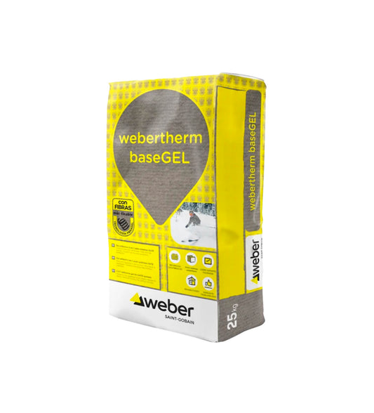 2-in-1 regularizing adhesive gel for ETICS Webertherm BASEGEL