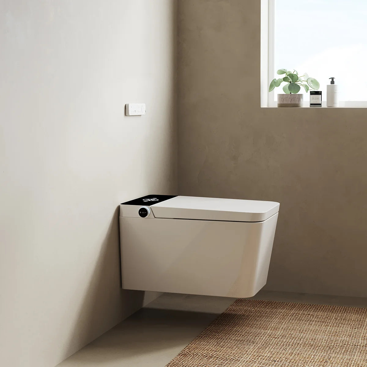 Inodoro Japonés con Smart Cleaning Mizubath Isla Suspendido