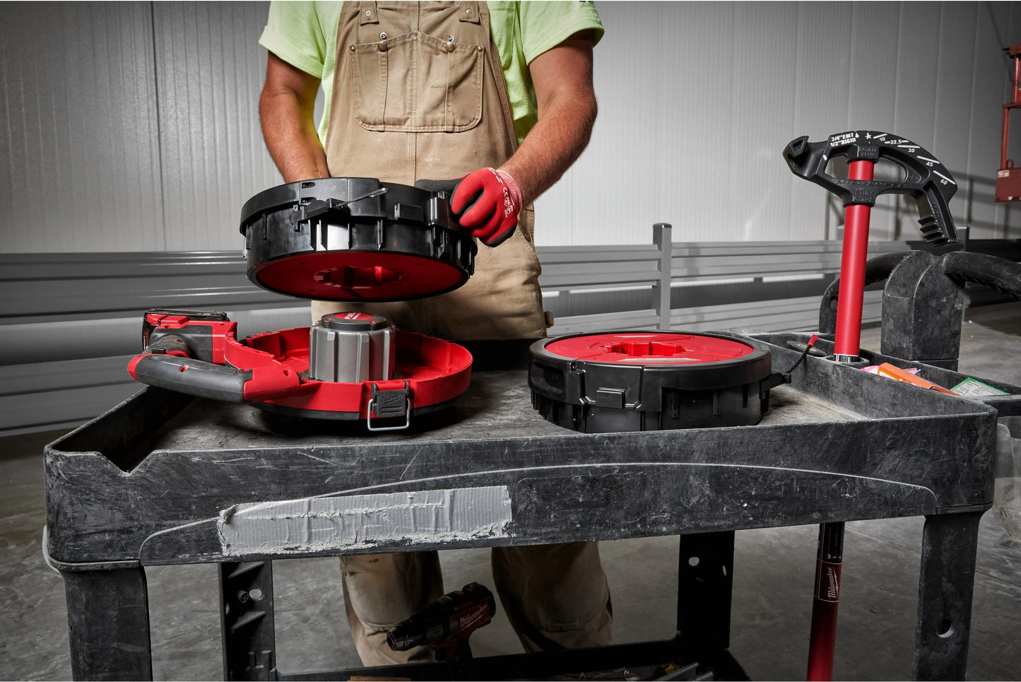 Milwaukee M18 Fuel M18 Steel Cable Puller + 2 × 2Ah Batteries + Charger, M18 FPFT-202 36m ST Set