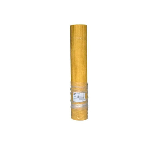 Roll of fiberglass mesh for mortar plastering 50m2 Armatop 99 Sika