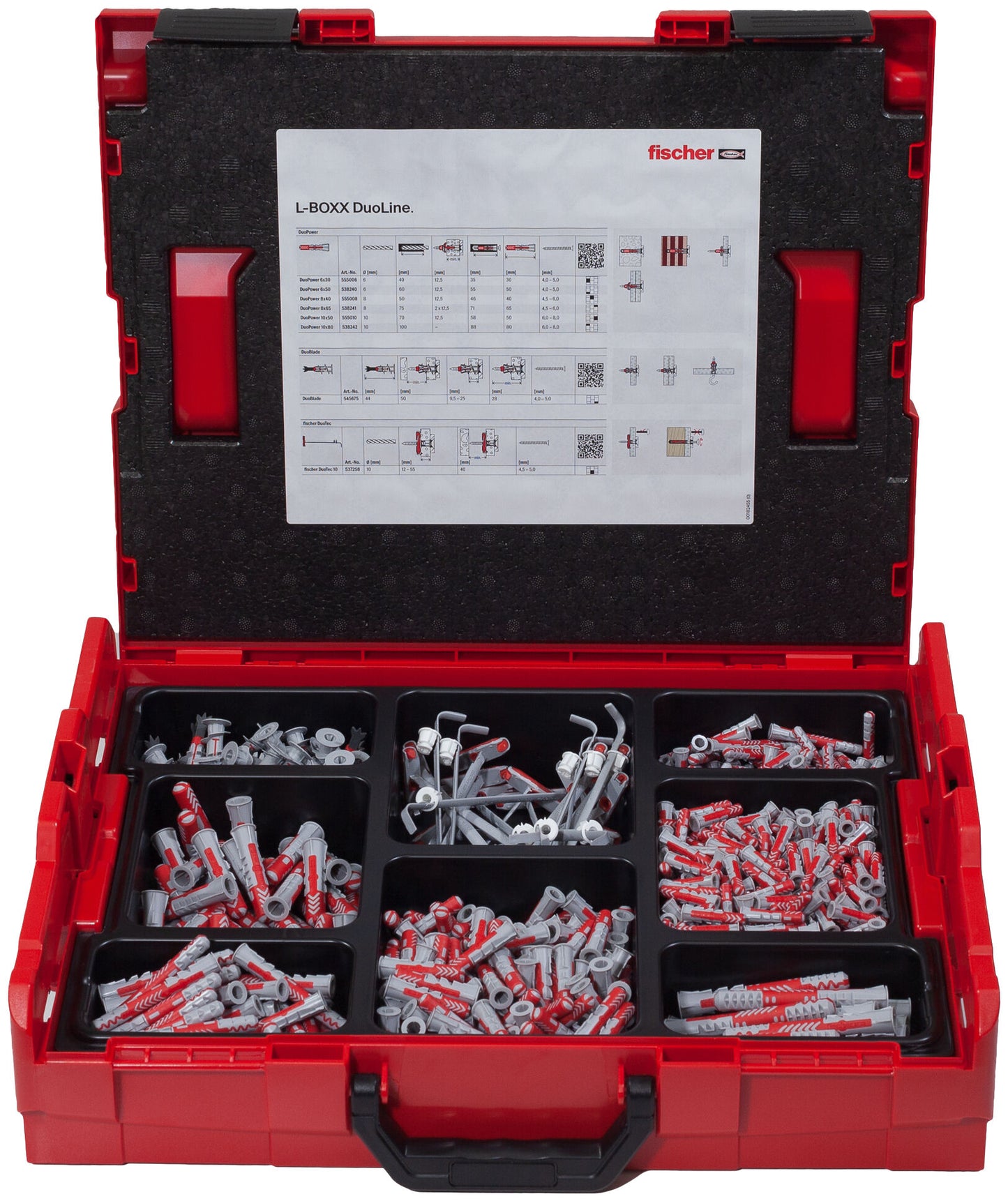 L-BOXX Surtido DuoLine 833 unidades Fischer