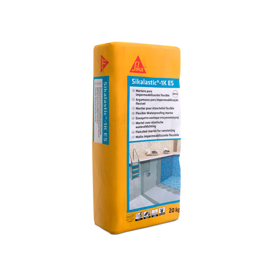 Fiber-reinforced one-component cementitious mortar Sikalastic-1K ES 20kg