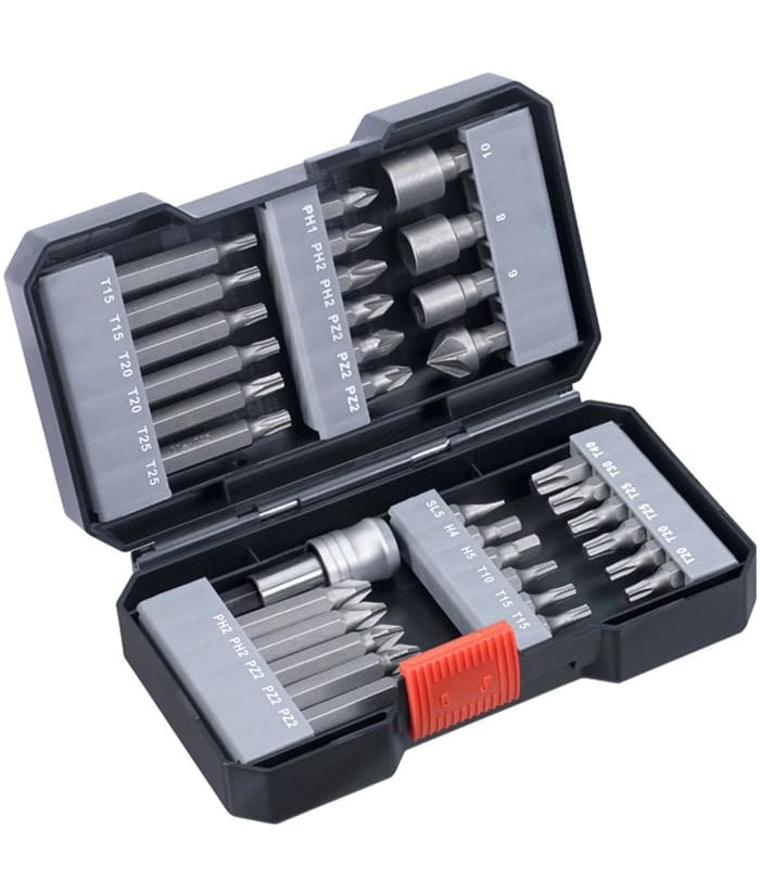 Juego de puntas 34pcs KWB 49108800