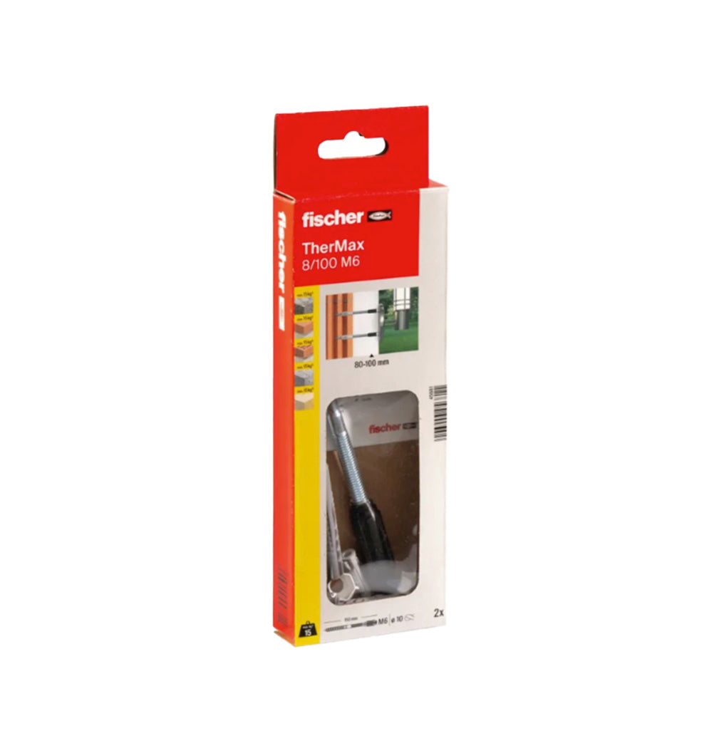 Caja 2uds Anclajes para fachadas con aislante térmico TherMax 8/100 M6 Fischer