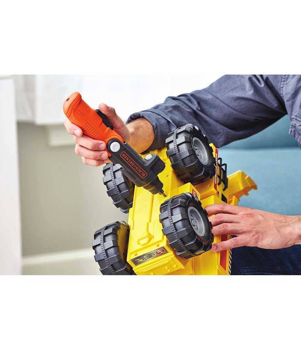 Atornillador con Linterna Black+Decker 3,6V BDCSFL20C