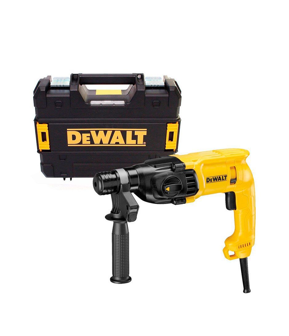 MARTILLO LIGERO DEWALT D25033 K –SDS- PLUS 3 MODOS 710 W 22MM CON MALETIN