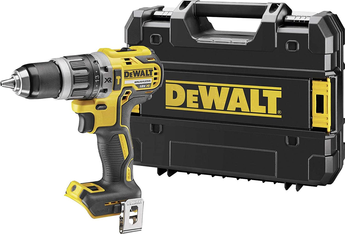 Taladro Percutor Sin Escobillas XR DEWALT DCD796NT-XJ 18V con Maletin TSTAK DEWALT - 1